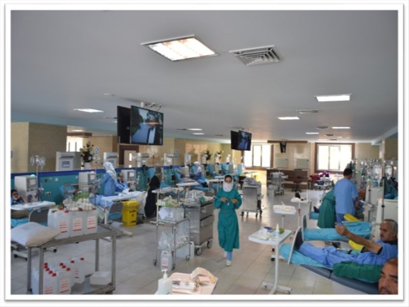 Construction of the largest dialysis departments in the Middle East